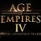 AGE OF EMPIRE IV : Bonne nouvelle pour les fans de AoE !