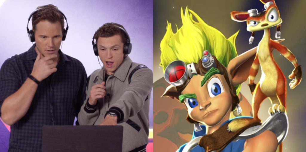 jak and daxter tom holland chris pratt