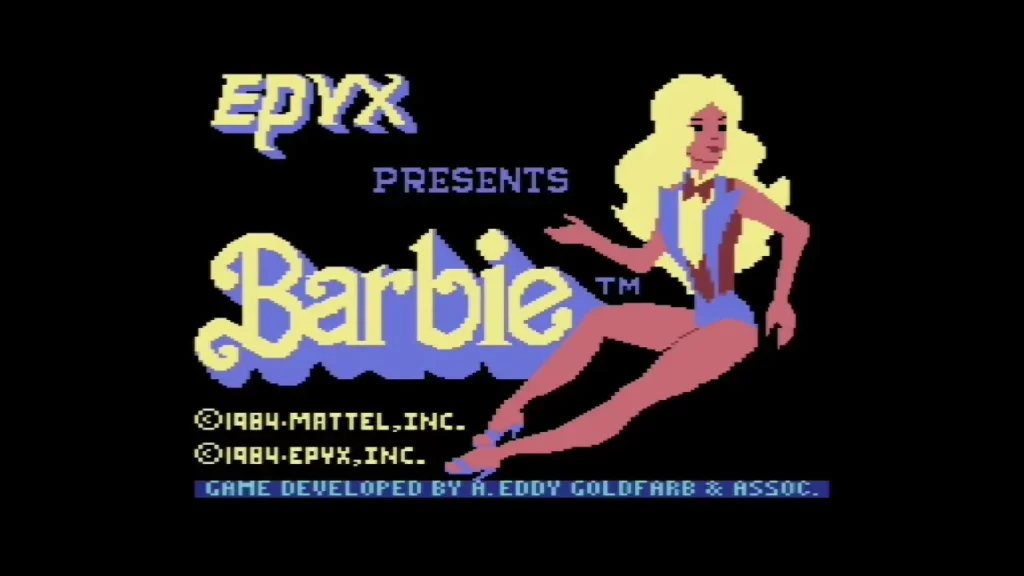 Barbie Game 1984, Commodore 64