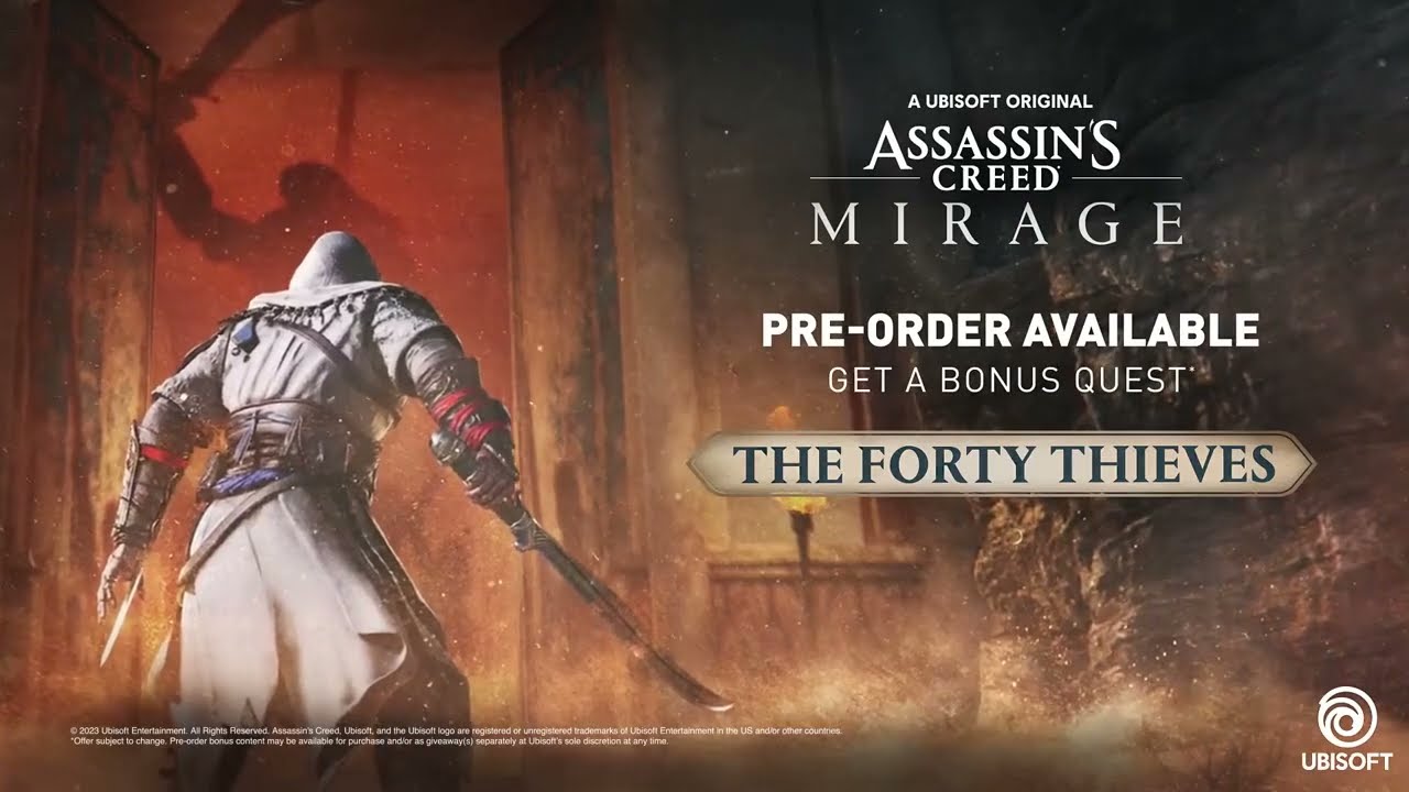 Assassin's Creed Mirage special editions, pre-order bonuses detailed