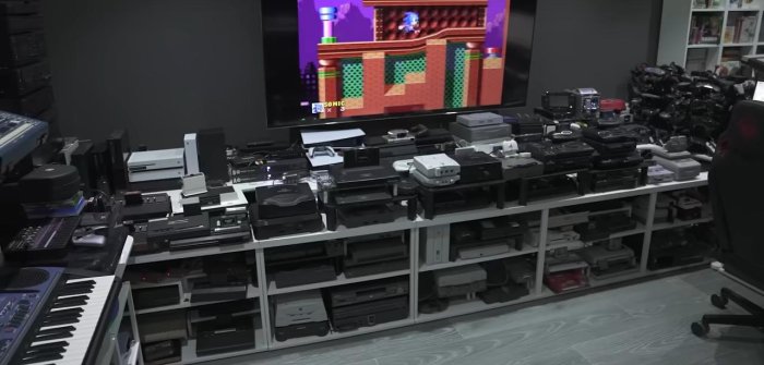 Saudi Enthusiast Connects 444 Consoles to One TV, Breaks World Record