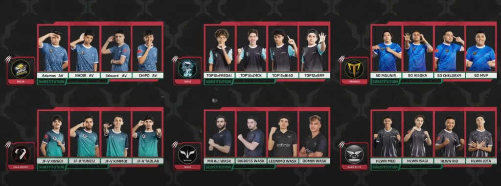 battle of morocco teams 1