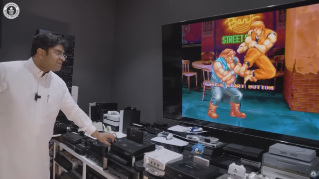 Saudi Enthusiast Connects 444 Consoles to One TV, Breaks World Record