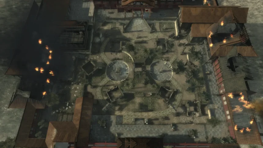 Unearthing Nostalgia: Hidden Courtyard Map in Call of Duty: Black Ops 6