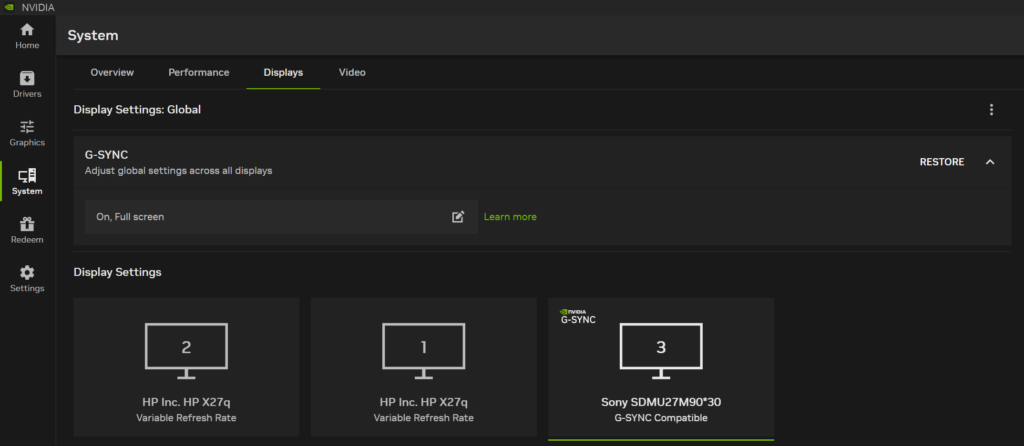 NVIDIA App Beta Adds G-SYNC Controls, RTX HDR Multi-Monitor Support & More