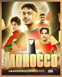 Morocco Rocket League Esports team is join the Scene with Its National Team in riyadh