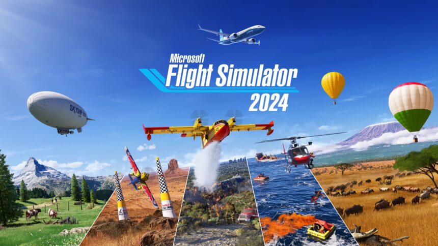 Microsoft Flight Simulator 2024, PC Game Pass, flight simulation, immersive aviation, new gaming technology